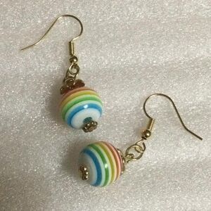 Colorful Striped Earrings